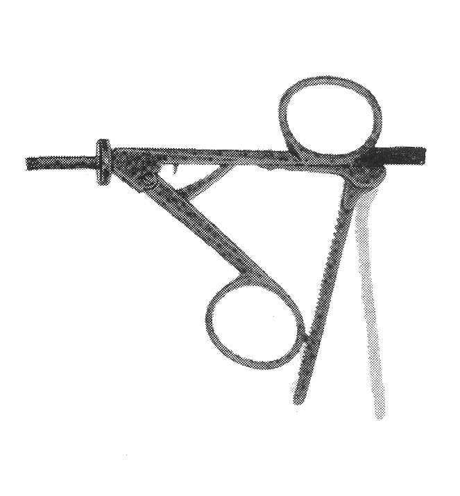 İZOLELİ BİYOPSİ FORSEPS D MODEL SAPLI  ÇAP : 5MM L43CM